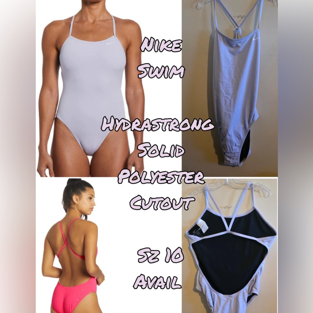 Nike Light Lavender One-Piece Swimsuit